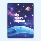 HydroKids Blueberry label: sip move repeat