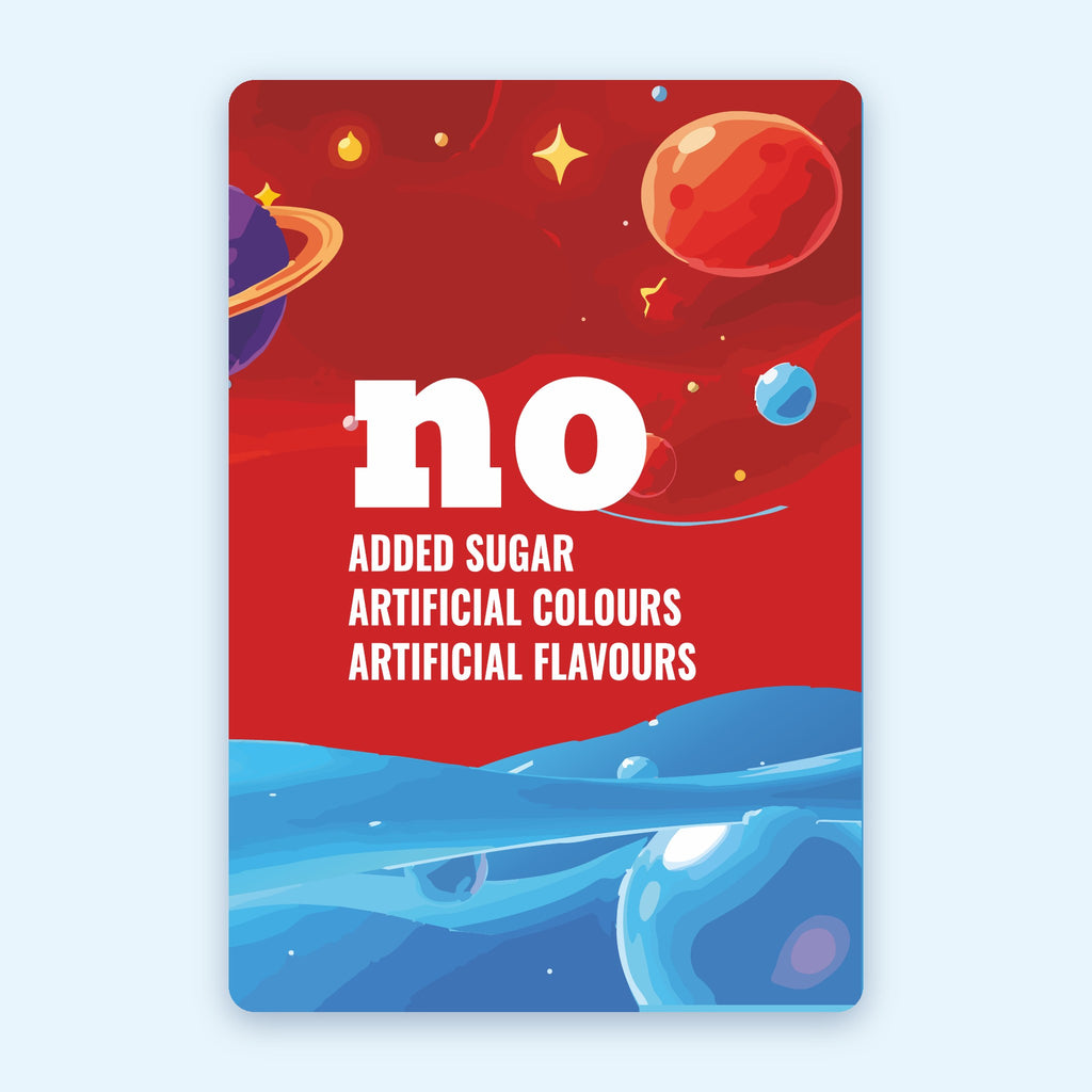 HydroKids Strawberry: no added sugar, artificial colours or artificial flavours